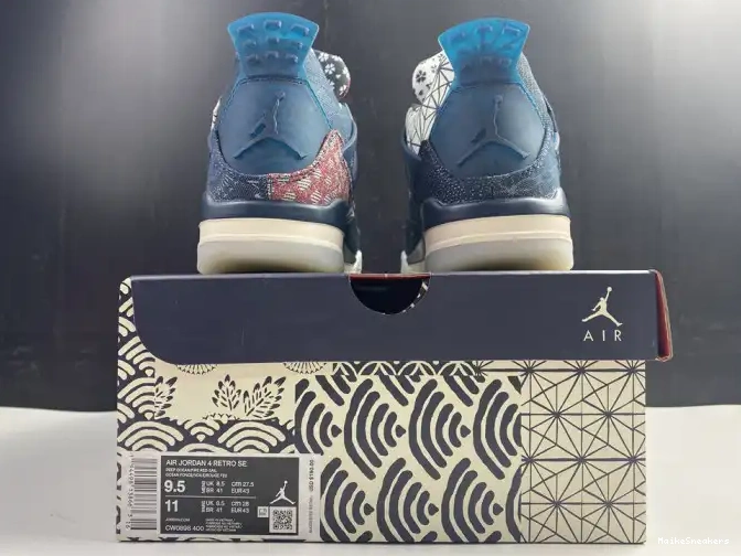 MaikeSneakers Retro CW0898-400 Jordan Sashiko 4 Air SE 0610